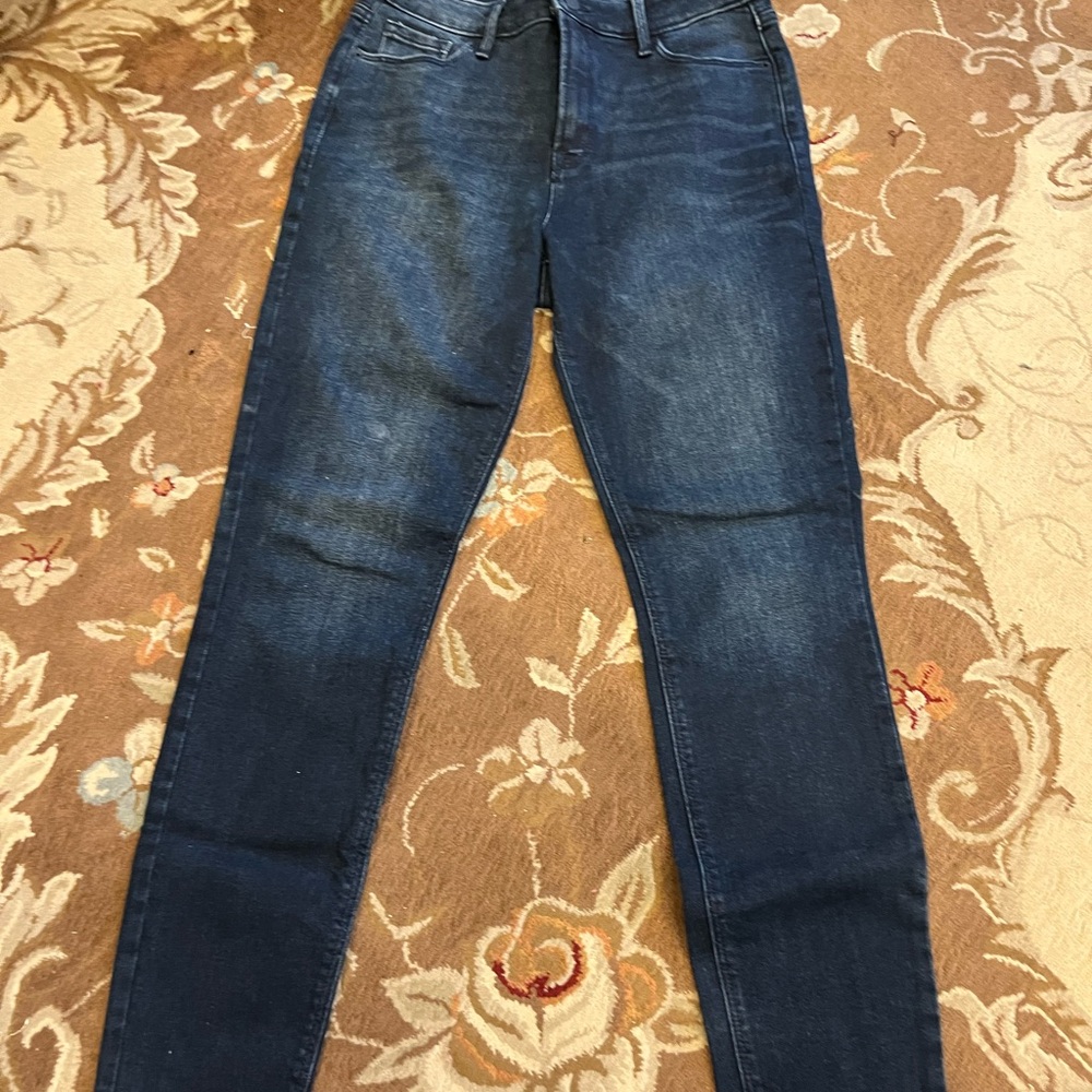 Old Navy Rockstar High-Rise Jeans in Dark Blue